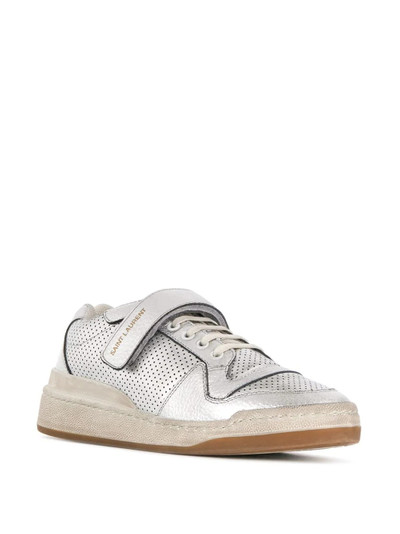 SAINT LAURENT SL24 worn-effect sneakers outlook