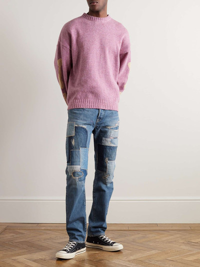 Kapital Monkey Cisco Straight-Leg Distressed Patchwork Jeans outlook