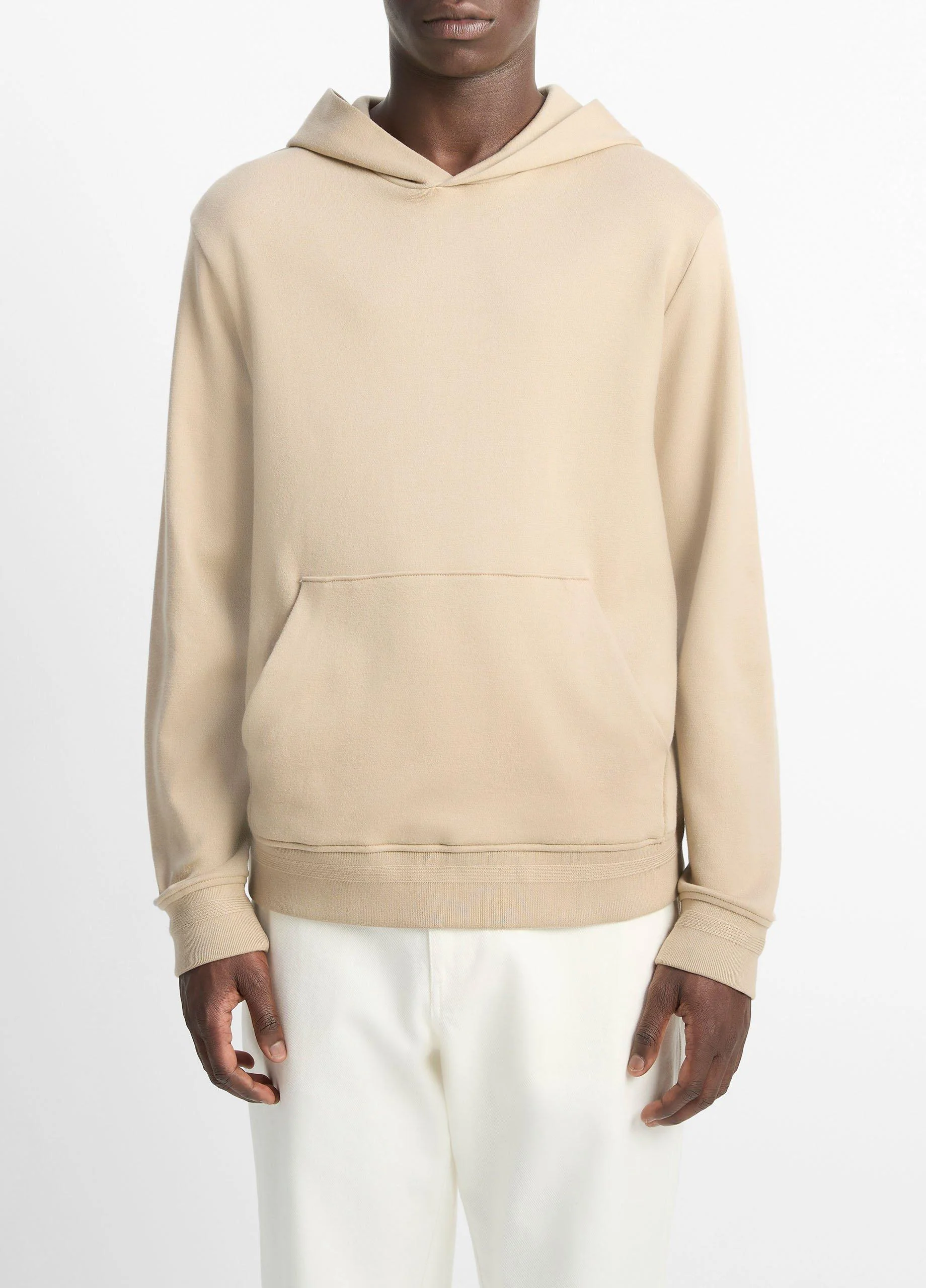 Brushed Pima Cotton Hoodie - 1