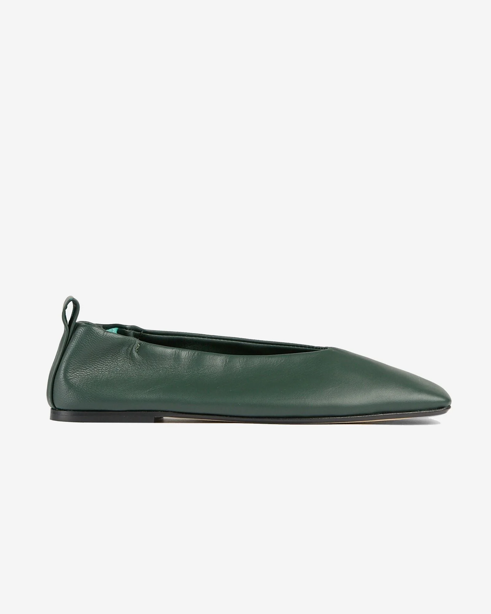 Leather ballet pumps - 1