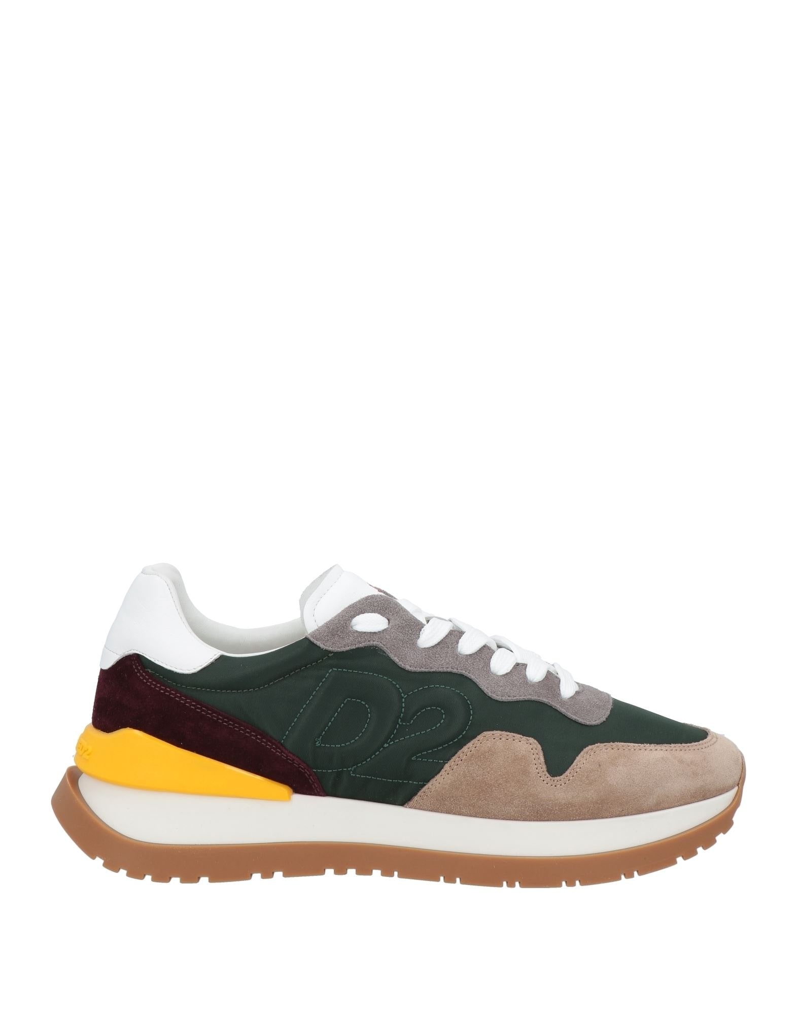 Khaki Men's Sneakers - 1