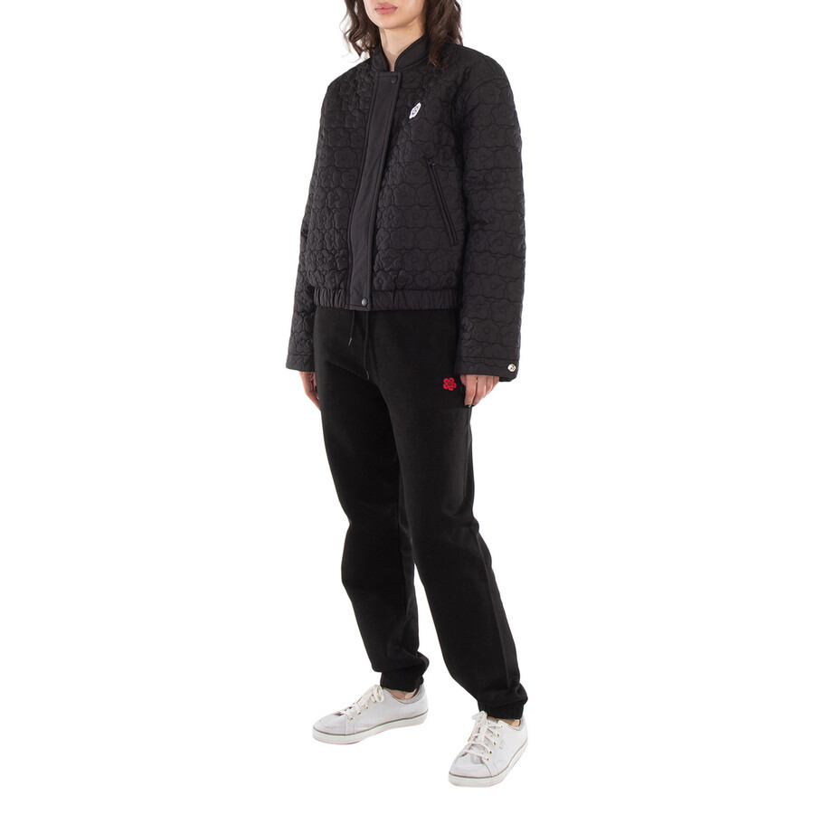 Kenzo Drawstring Quilted Long Sleeve Jacket - 4