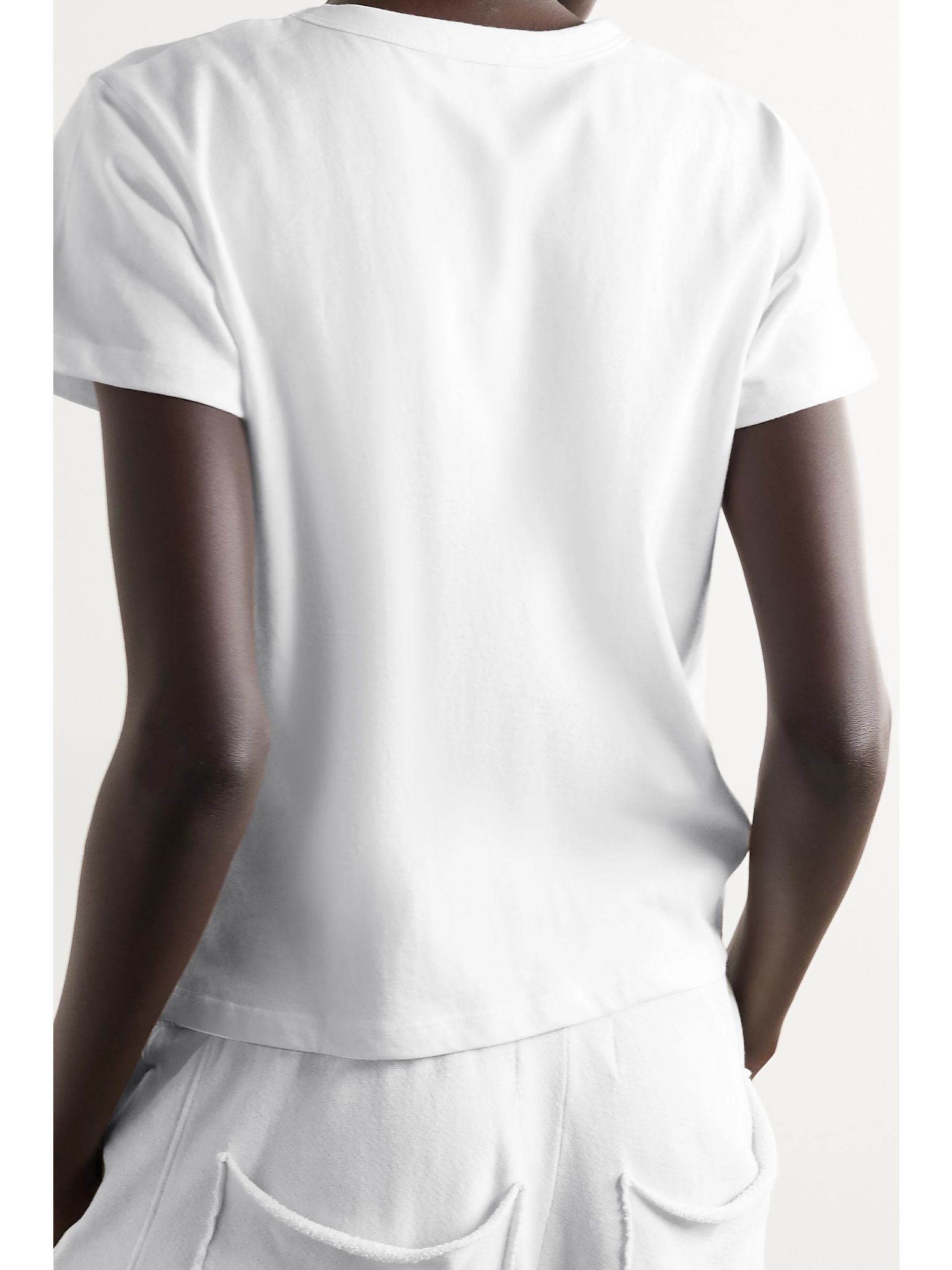 Margo cotton-jersey T-shirt White - 3