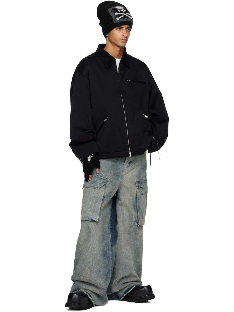 mastermind JAPAN Black Aviator Jacket outlook