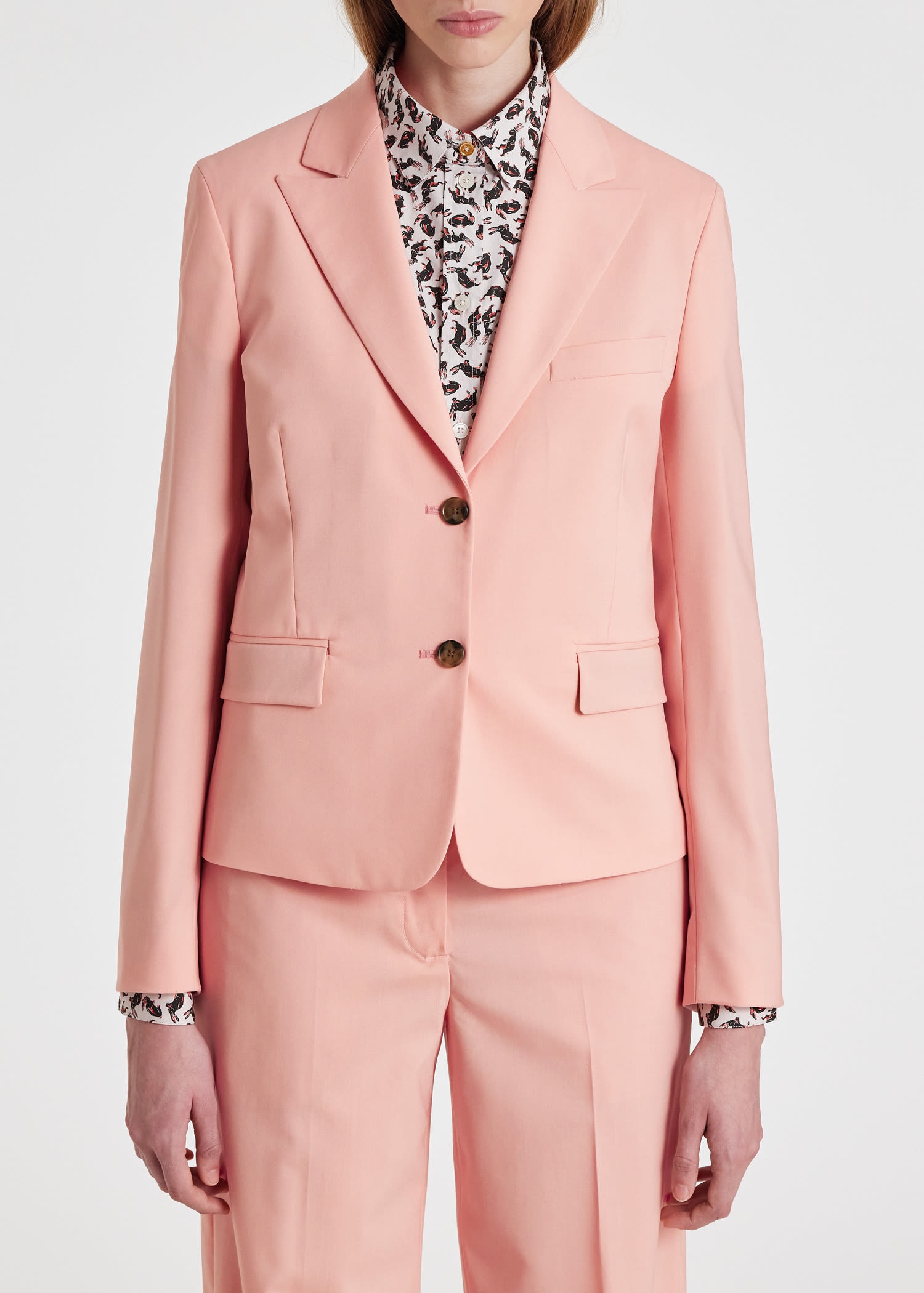 Slim-Fit Stretch-Wool Blazer - 4