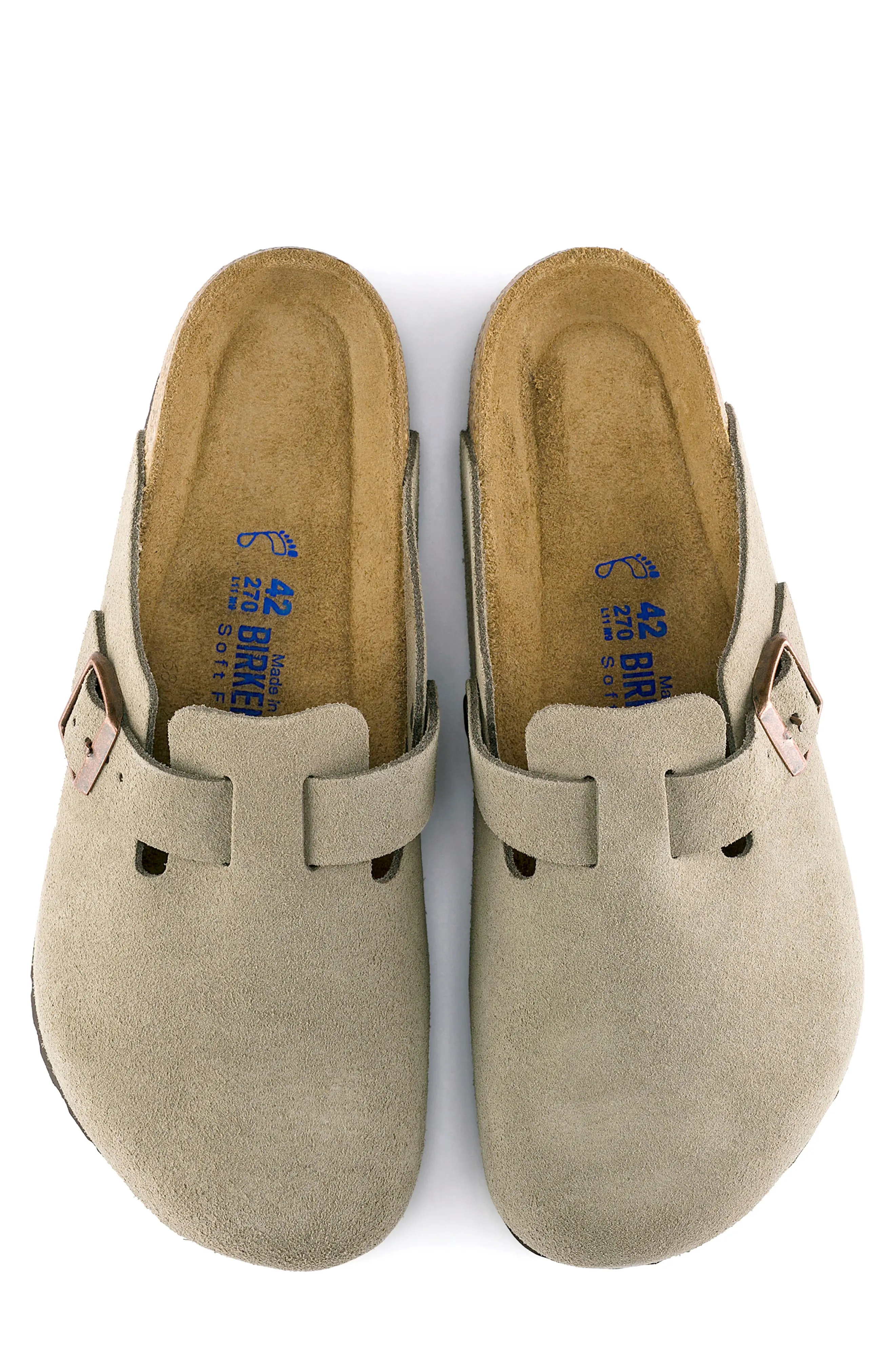 'Boston Soft' Suede Clog - 5