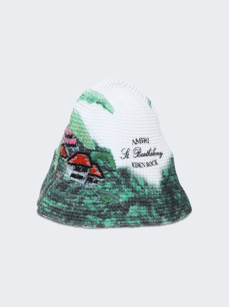 에덴 록 crochet 물통 모자 3