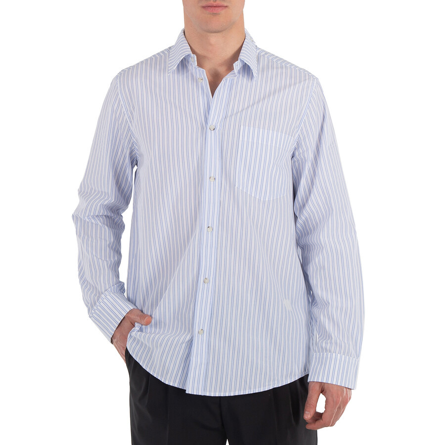 Nanushka Kaleb Cotton Long-Sleeve Striped Shirt - 3