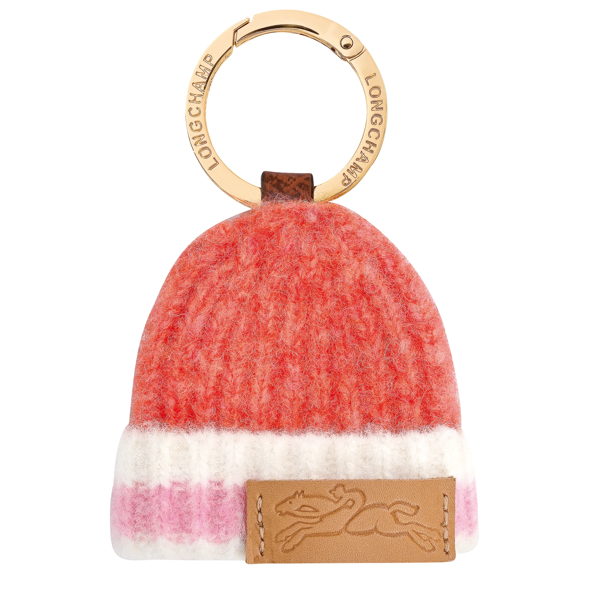 Le Pliage Collection Key ring Coral/Pink - Canvas - 1