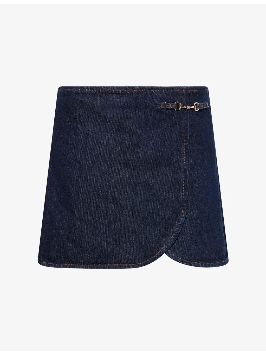 Montanna Wrap Denim Skirt - 1