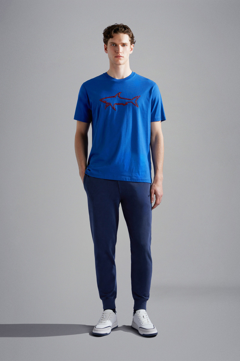 Paul & Shark GARMENT DYED STRETCH COTTON JOGGERS outlook