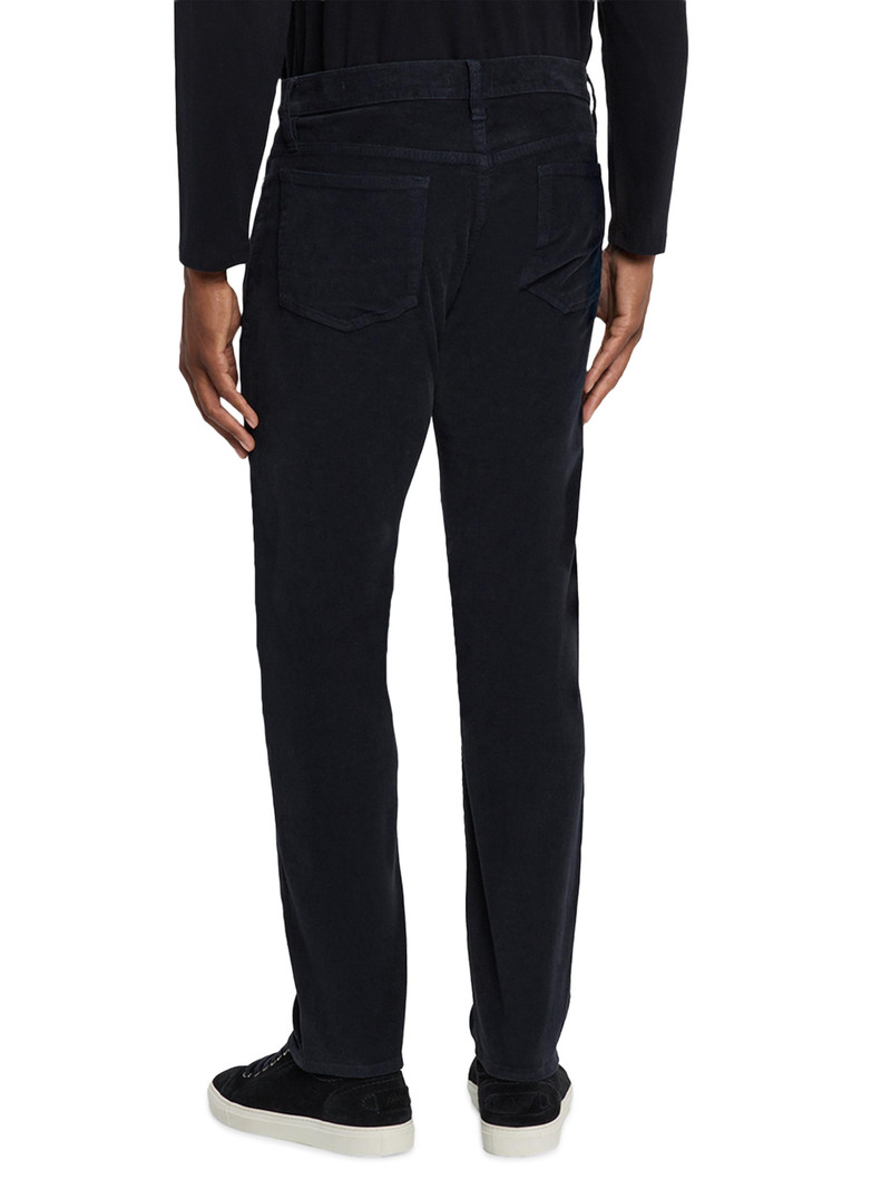 Men's L'Homme Slim Corduroy Pants - Navy 4
