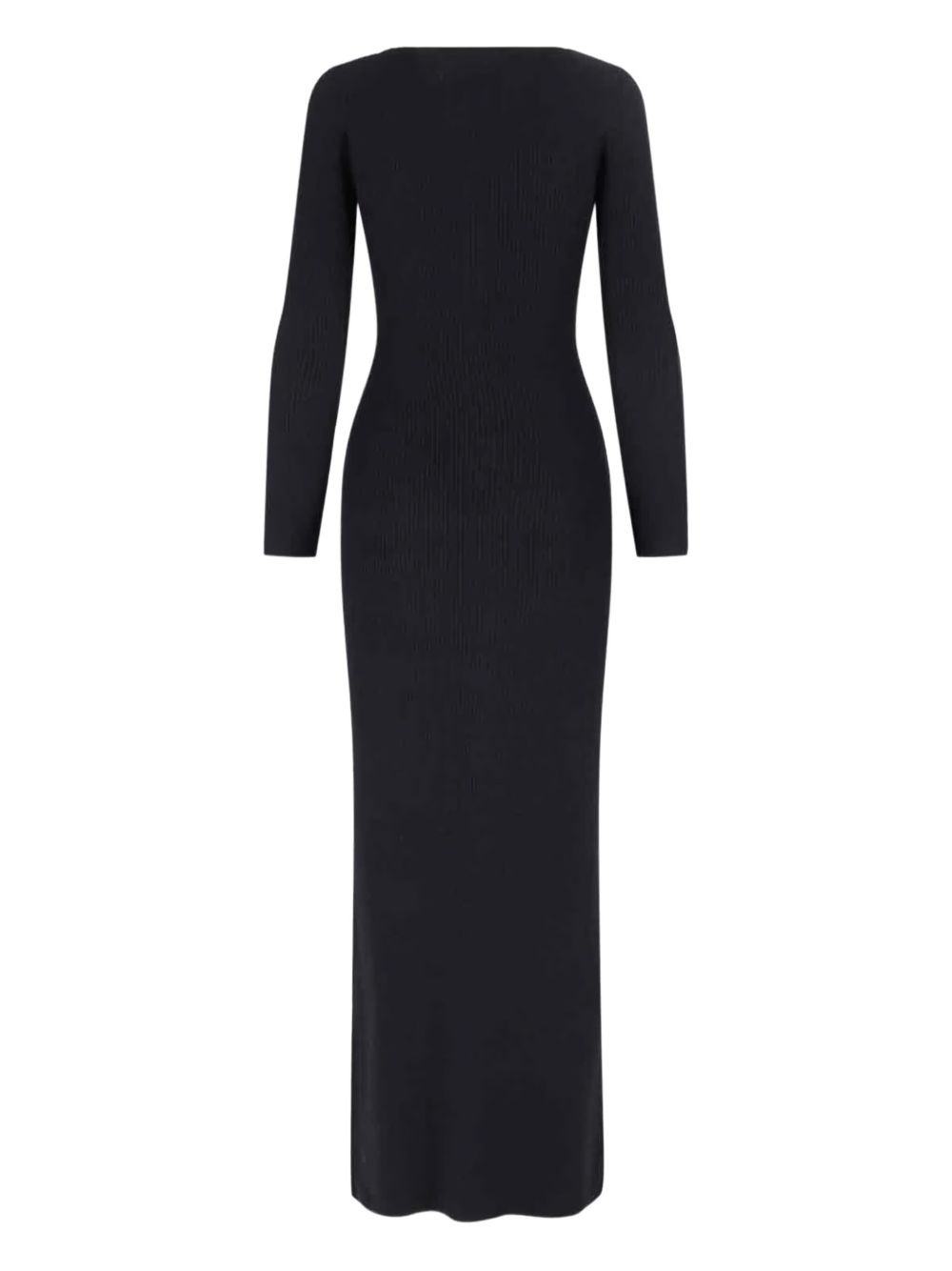 Roxy ribbed button-front maxi dress - 2