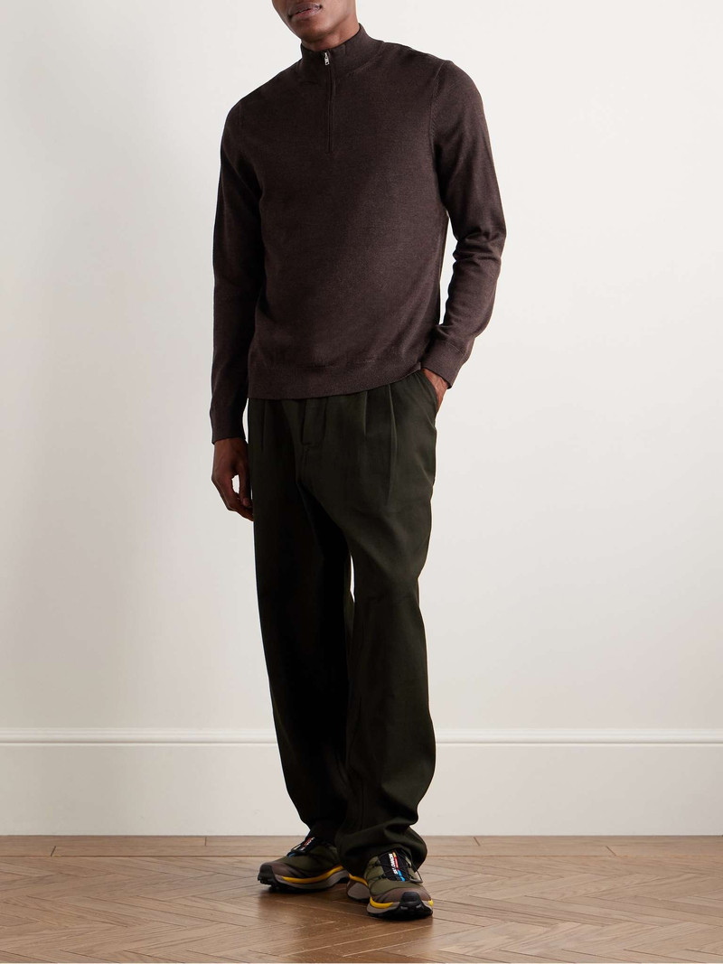 NN07 Sergio 6605 Wool Half-Zip Sweater outlook