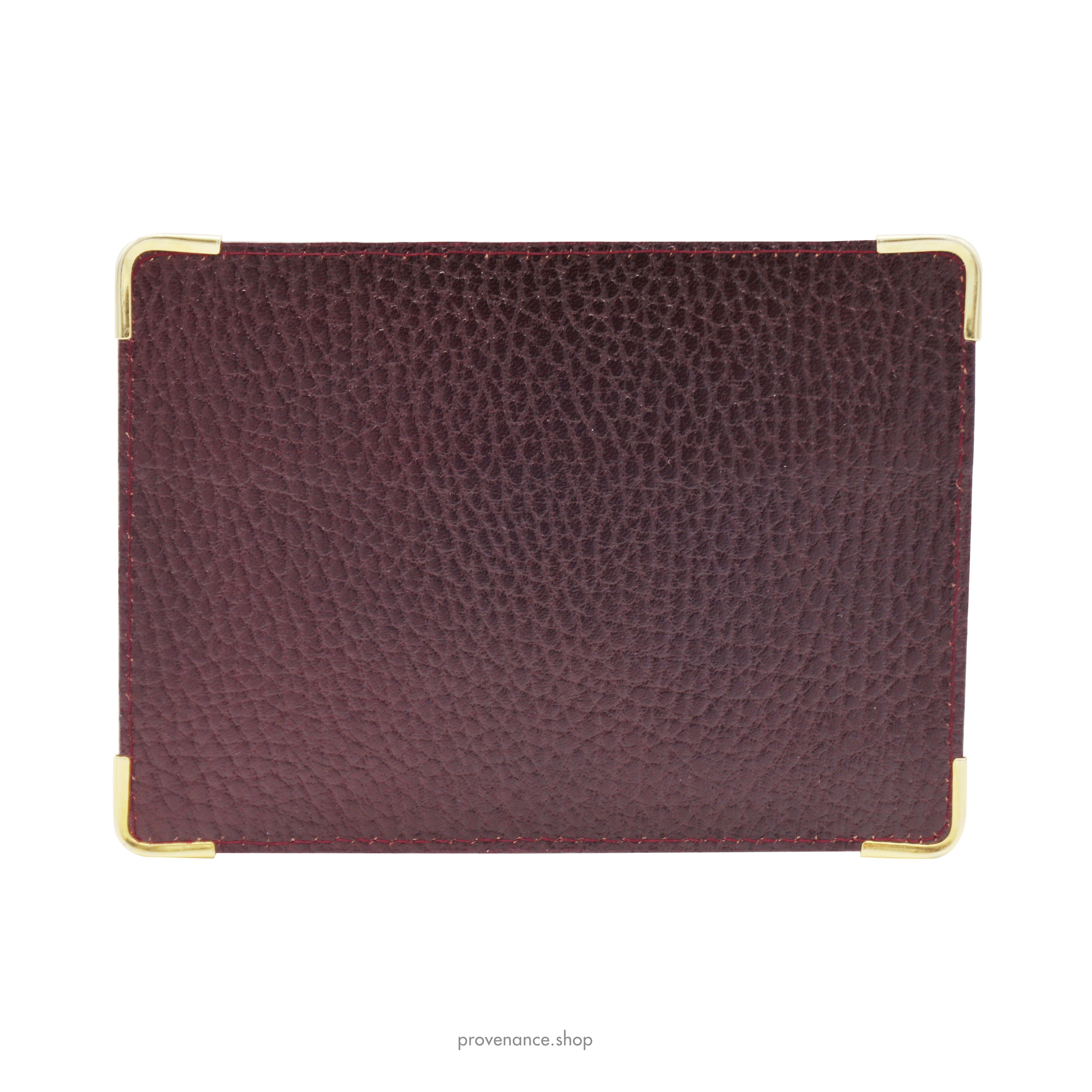 Rolex Card Holder Wallet - Grained Acajou Leather - 2