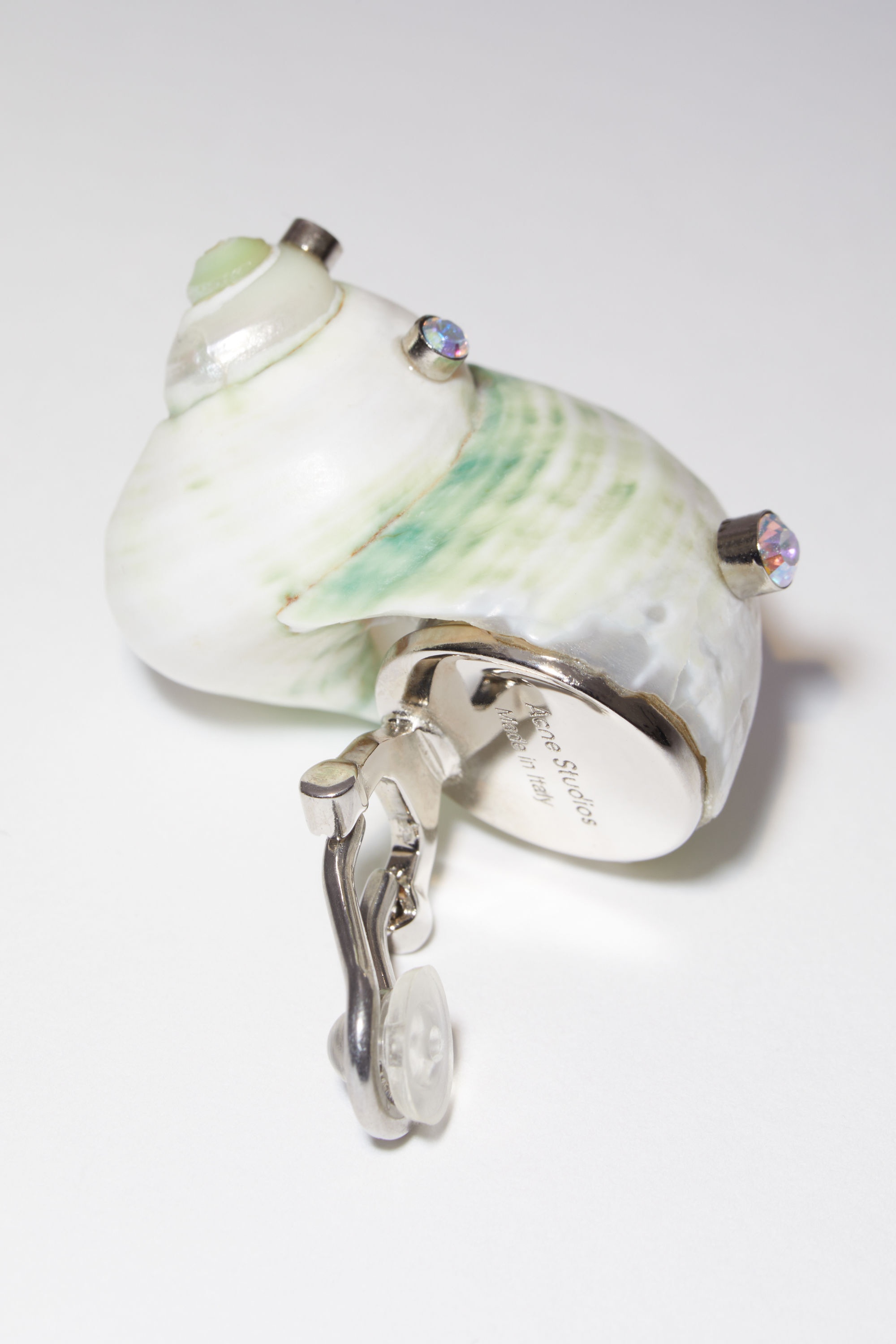 Shell earring - Transparent - 7