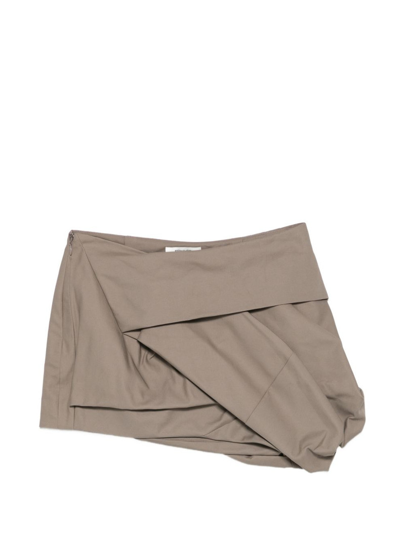 structured mini skirt 1