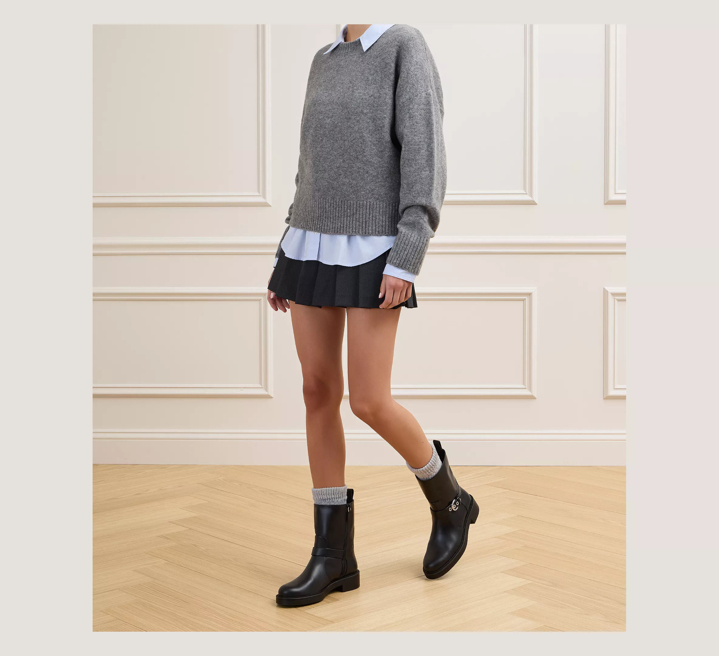 CHRYSTIE ZIP BOOTIE - 2