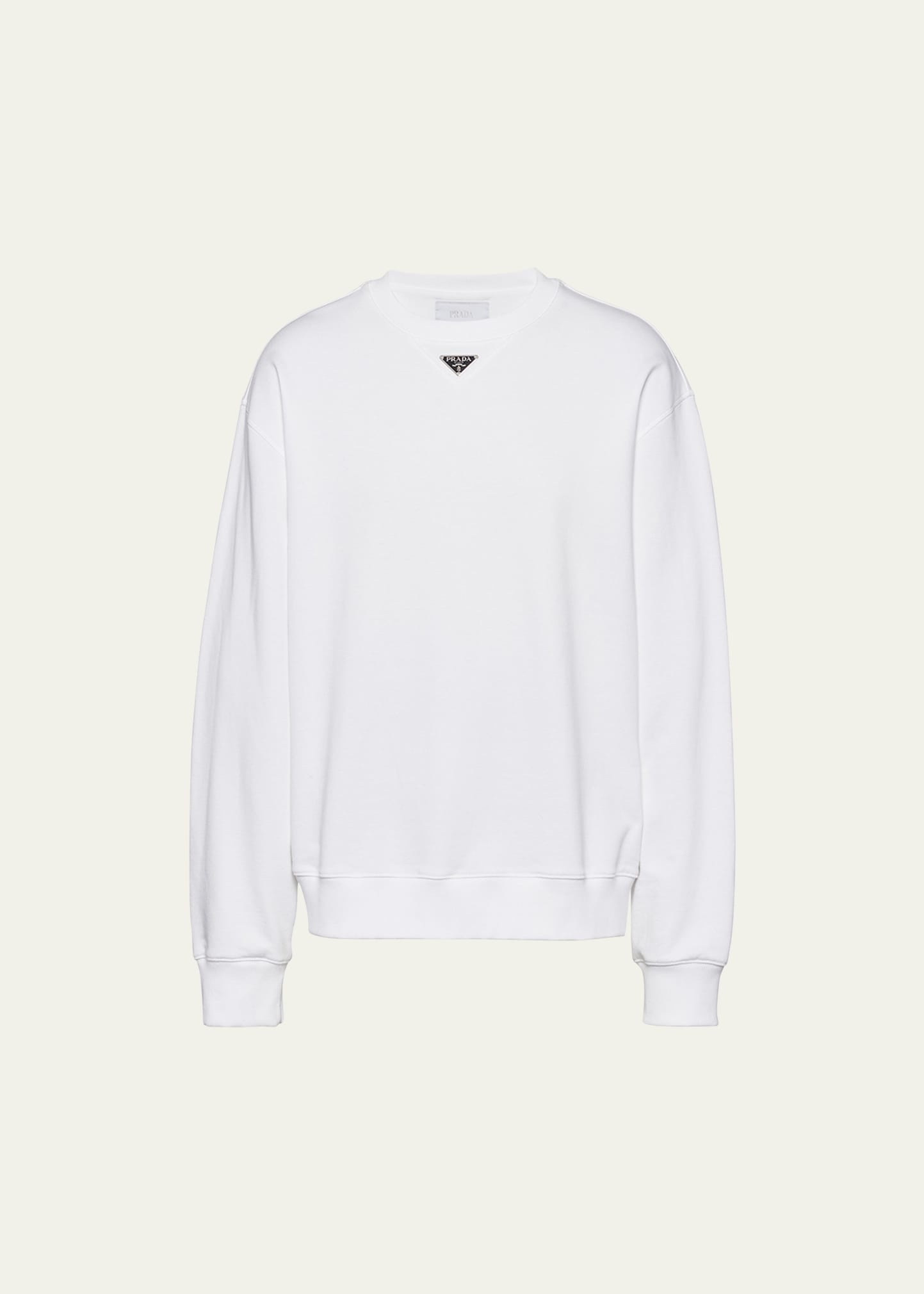 Men's Terry Triangle Logo Sweatshirt - 1