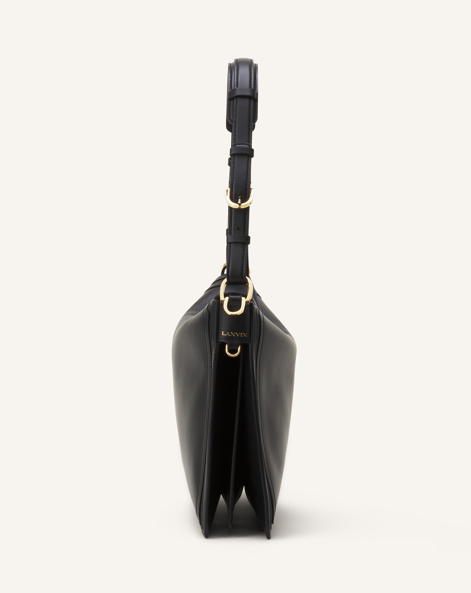 SAC COMPAGNON ASYMETRIQUE EN CUIR - 4