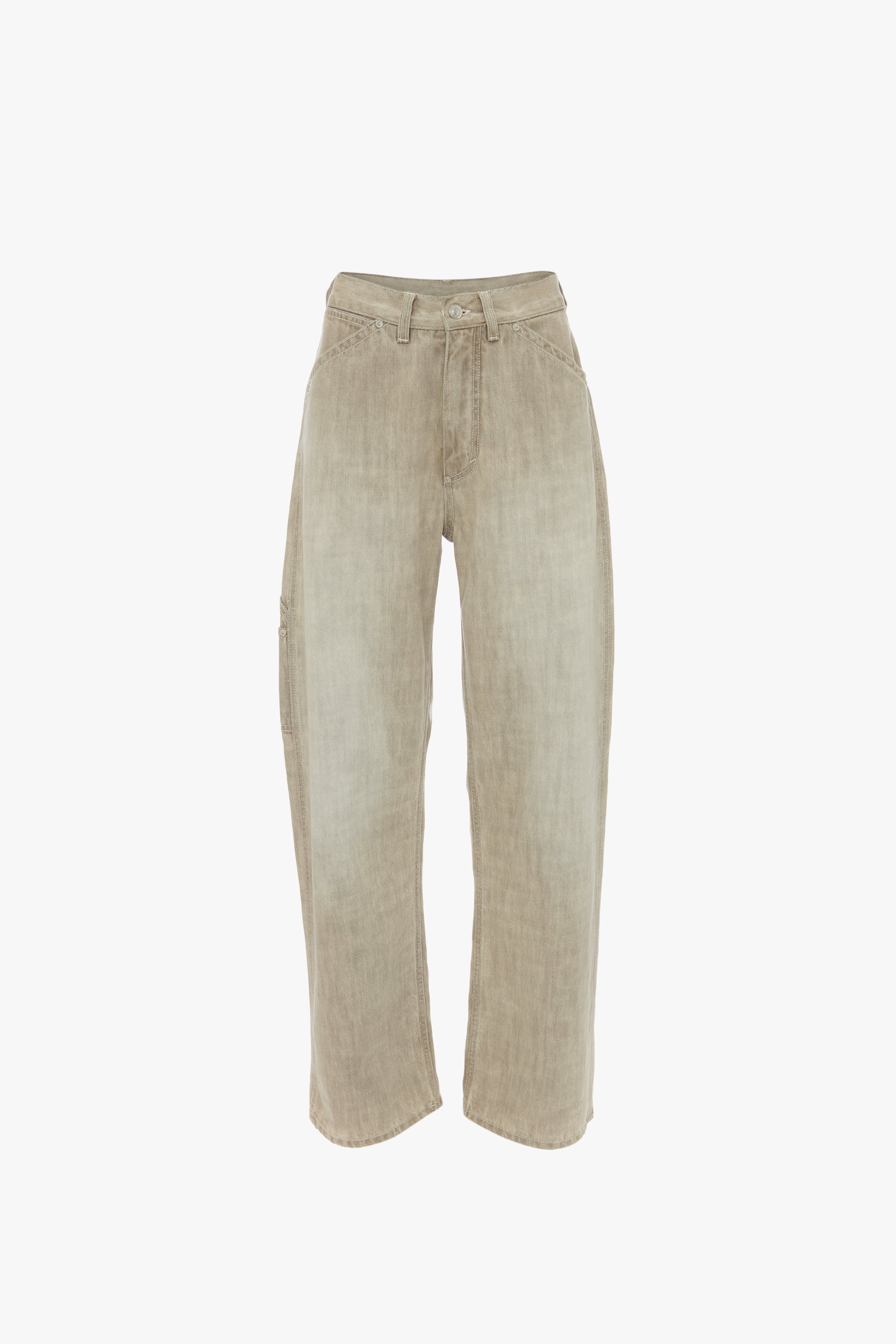 Mia Regan x VB Carpenter Jean In Light Grey Wash - 1