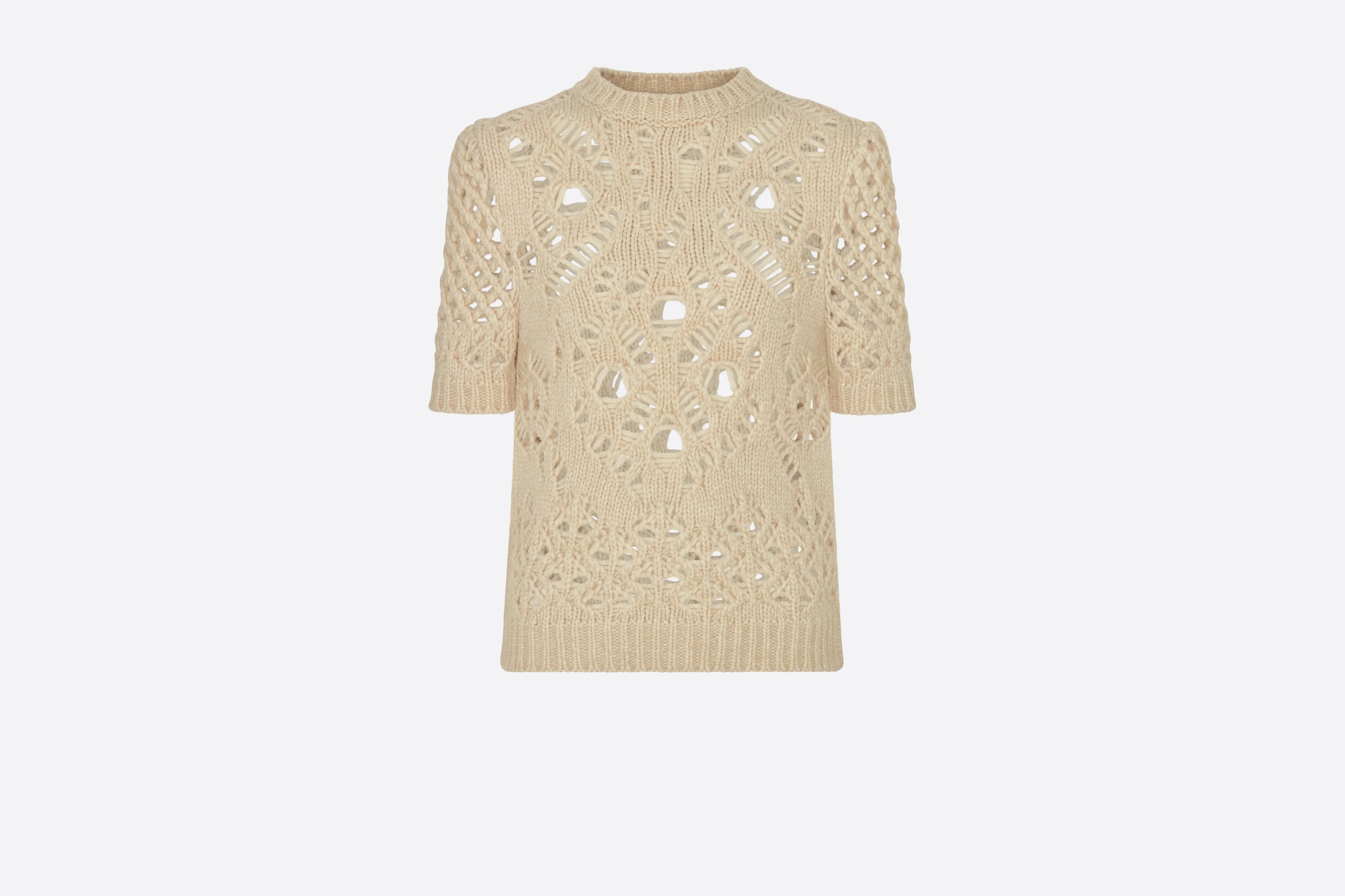 Short-Sleeved Sweater - 1