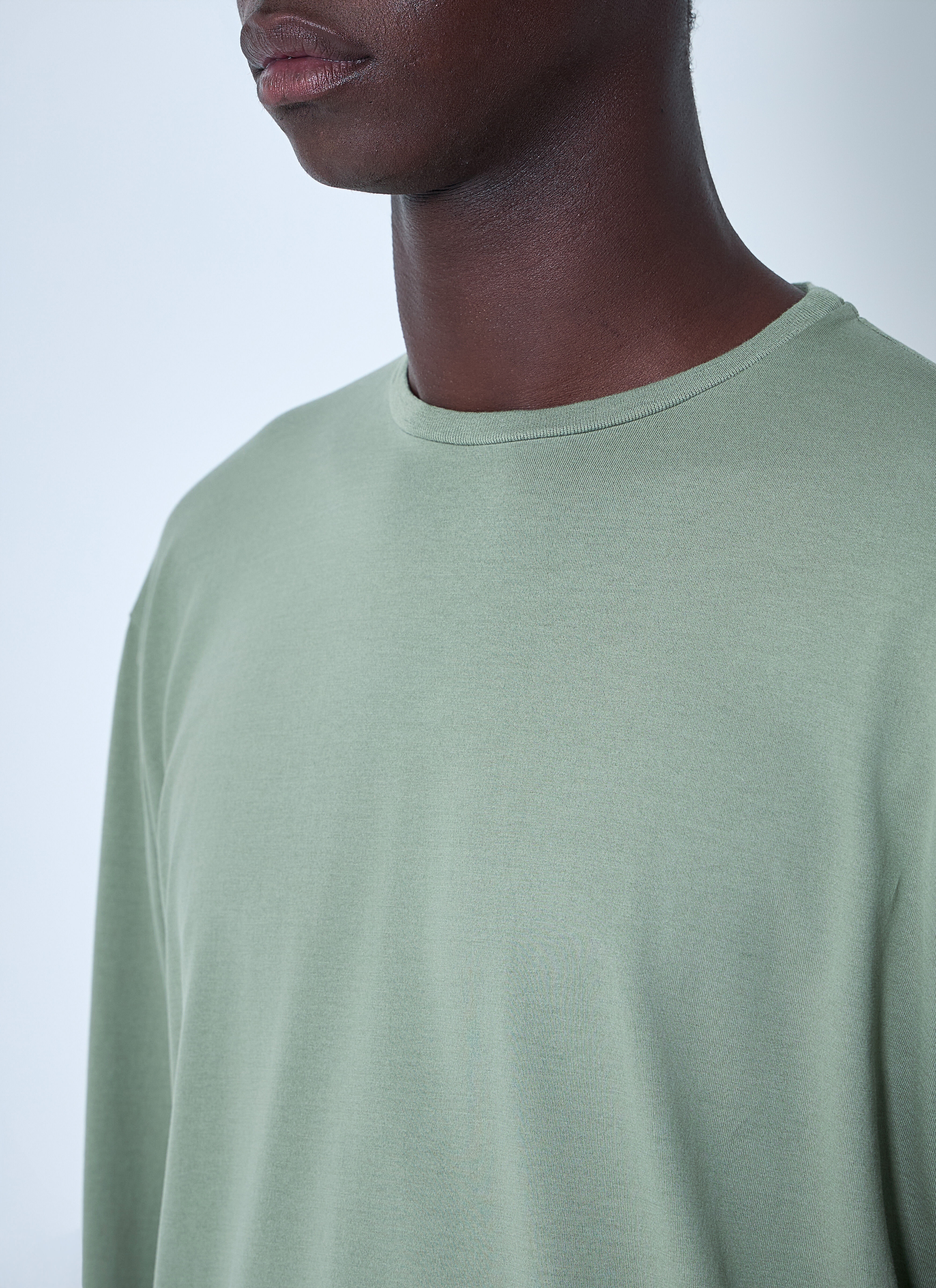 Cotton Long Sleeve T-Shirt - 5