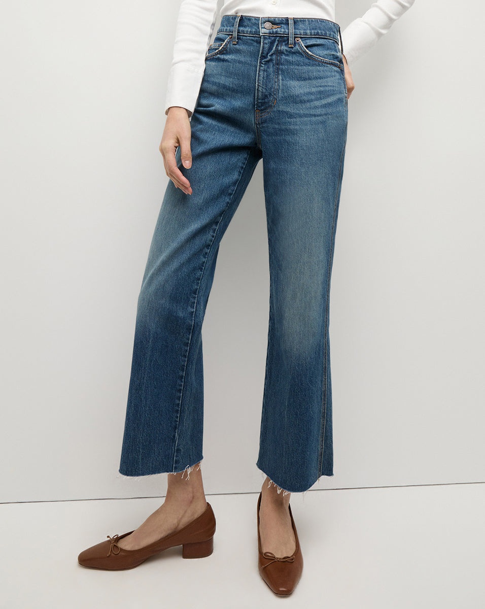 DYLAN STRAIGHT-LEG RAW HEM JEAN - 3