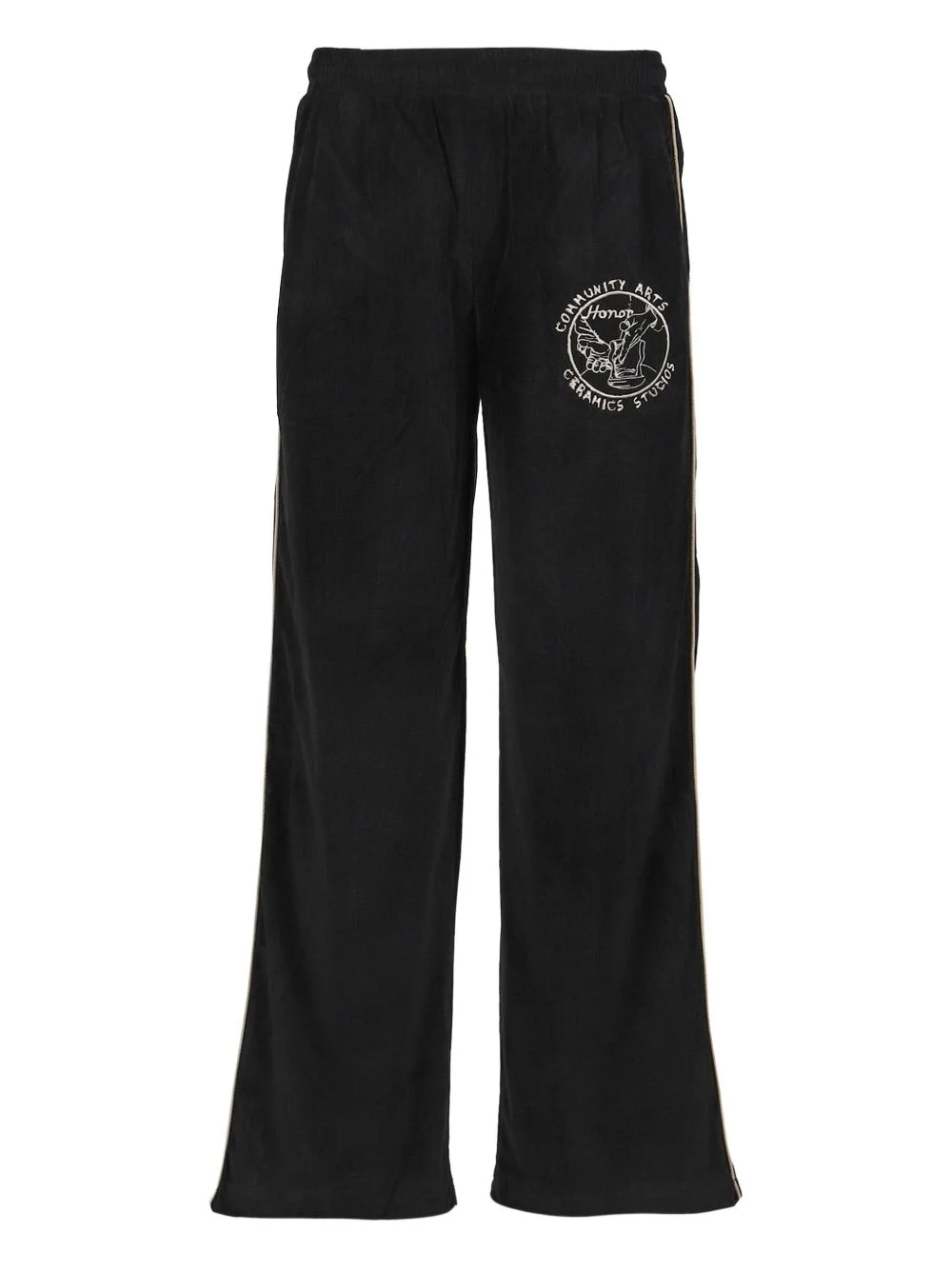 elasticated-waist trousers - 1