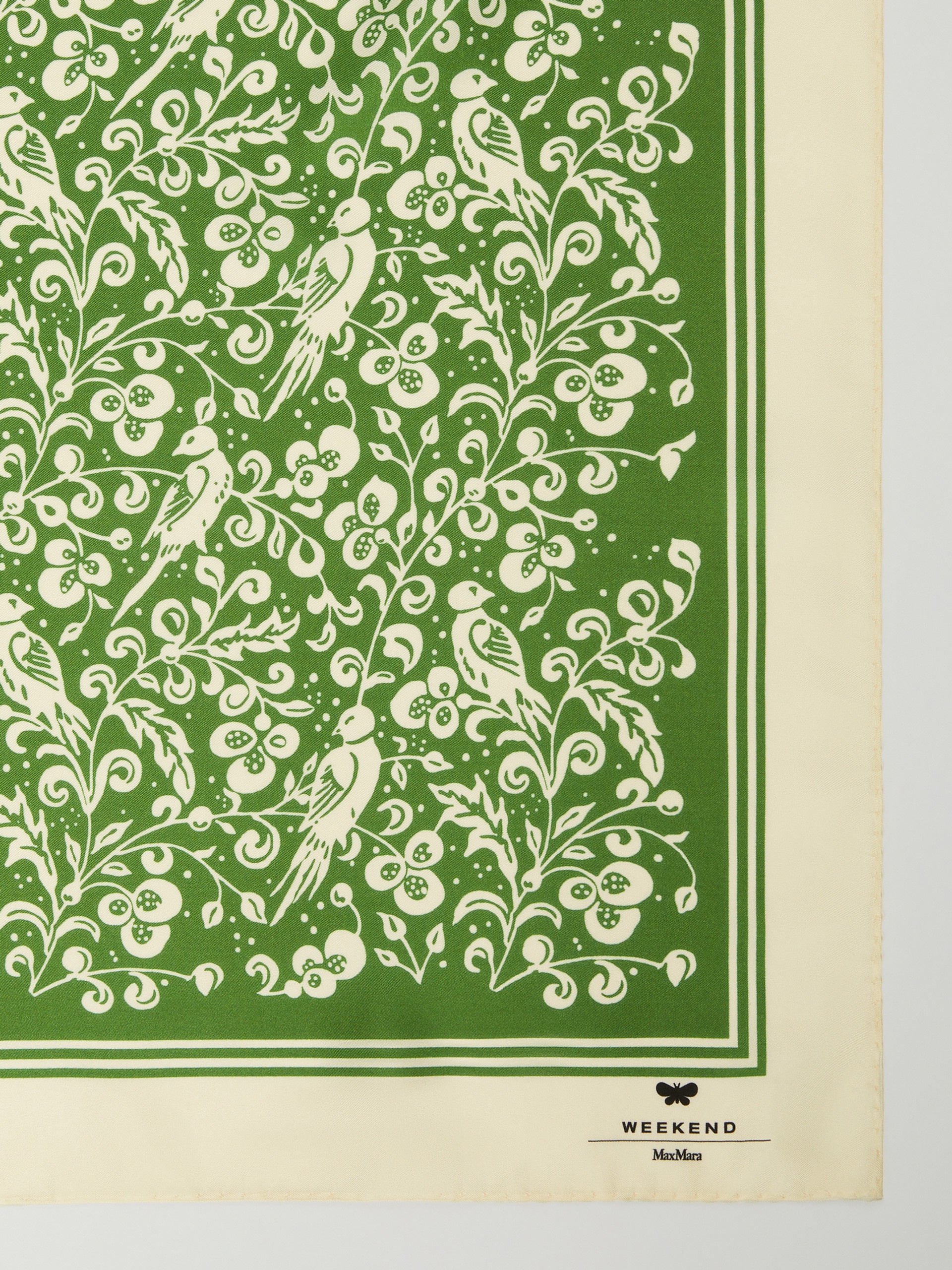 ONESTO2 Printed silk twill foulard - 2
