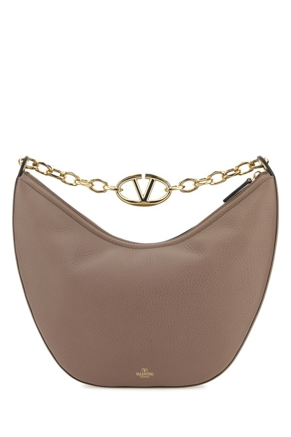 ショルダーバッグ・ポシェット VALENTINO Cappuccino leather medium VLogo shoulder bag Valentino Cappuccino leather medium VLogo shoulder bag