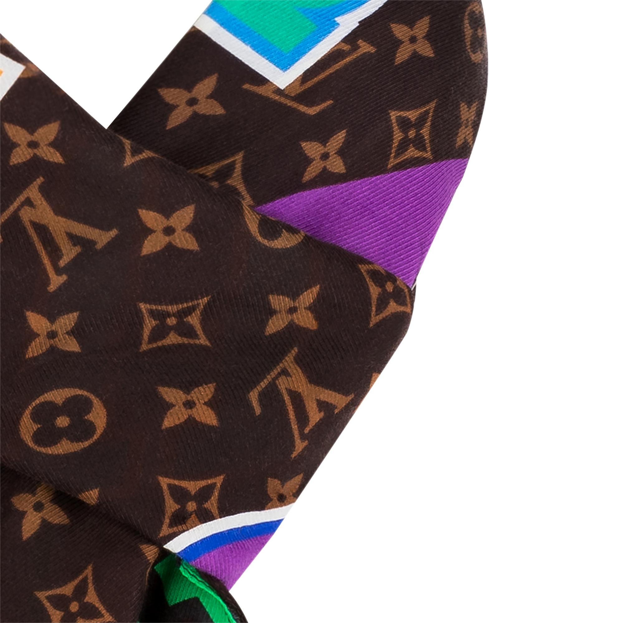 LV x NBA Letters Stole - 3