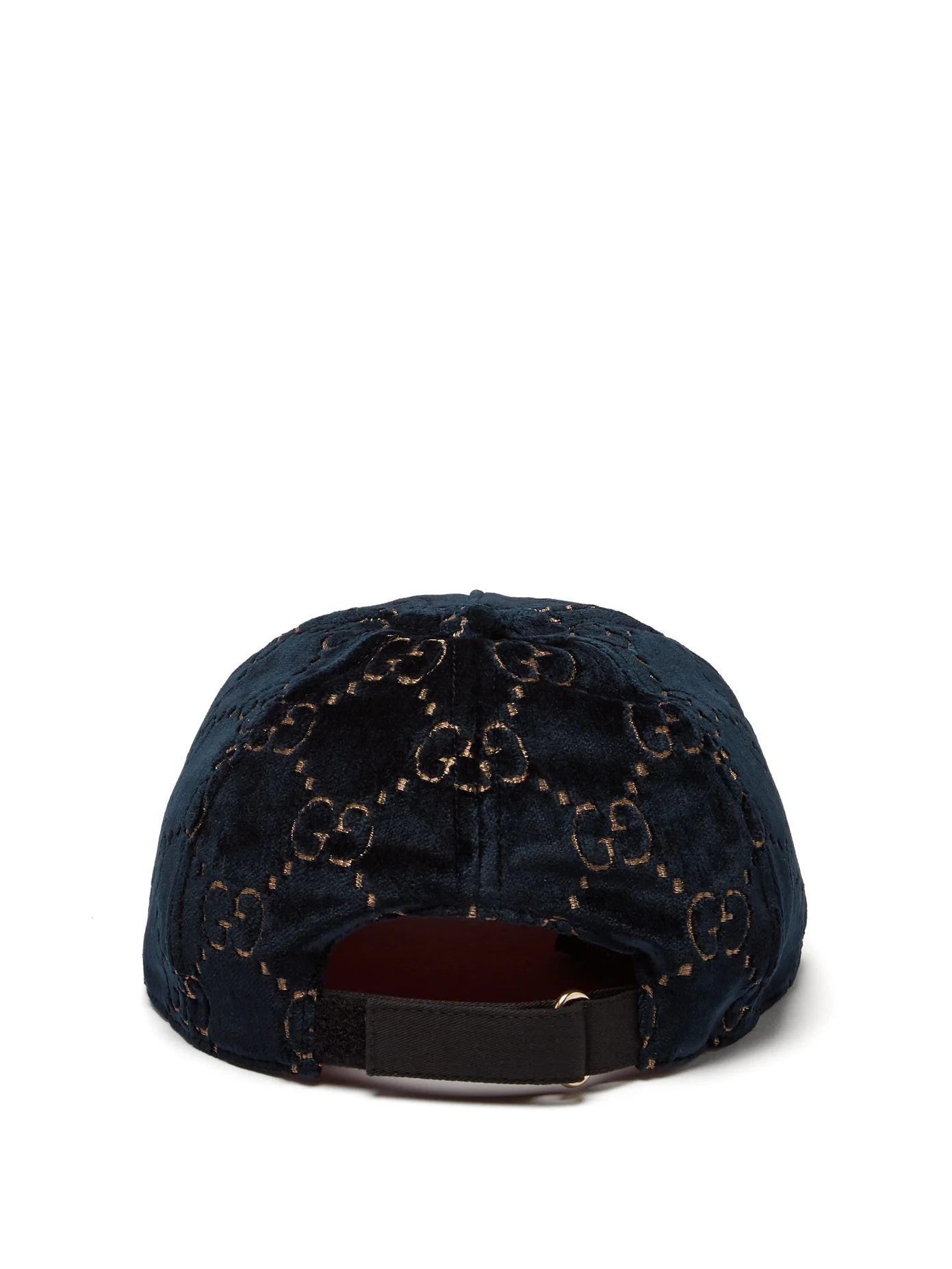 GG velvet baseball cap - 3