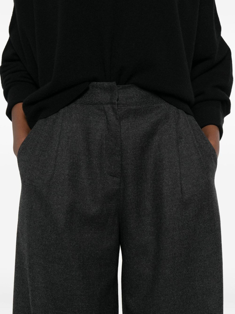 elasticated wool trousers 5