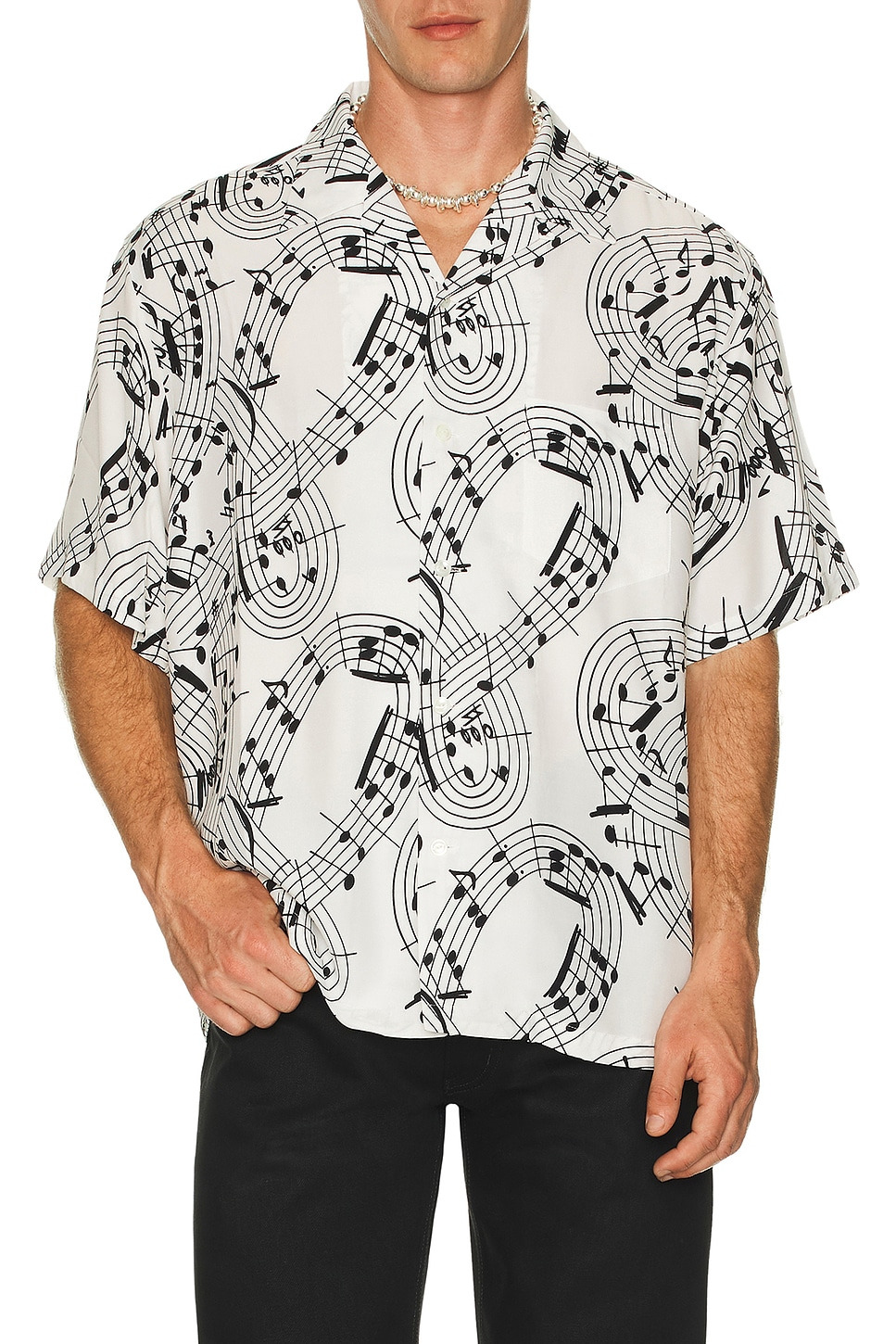 Music Note Hawaiian Shirt - 3