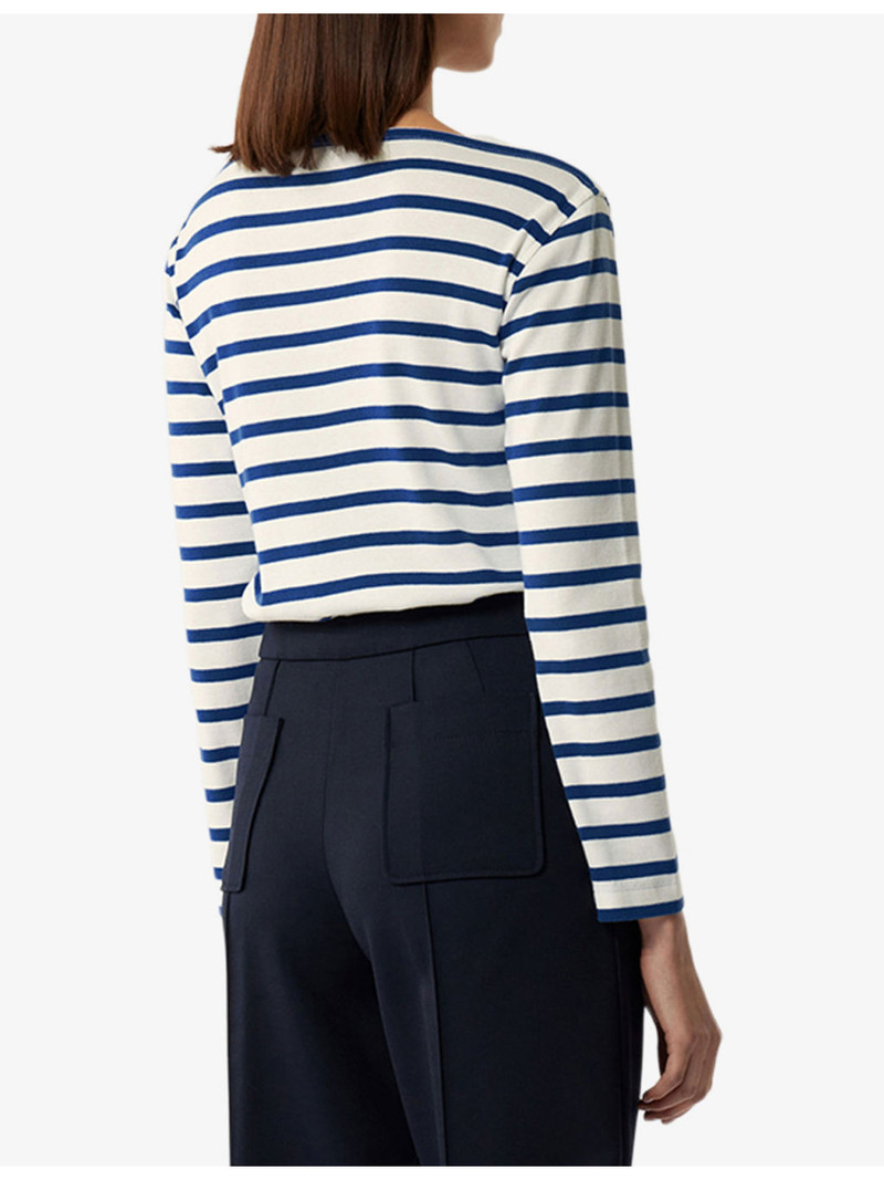 Katy stripe cotton T-shirt 3