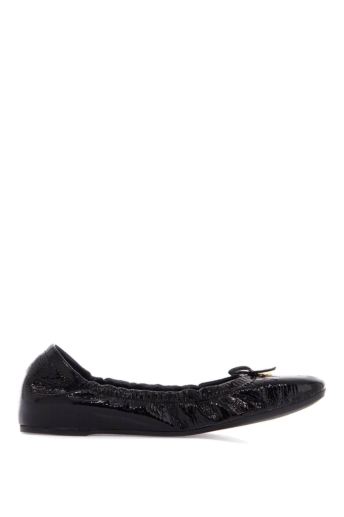 Valentino Garavani Vlogo Signature Patent Leather Baller Women - 1