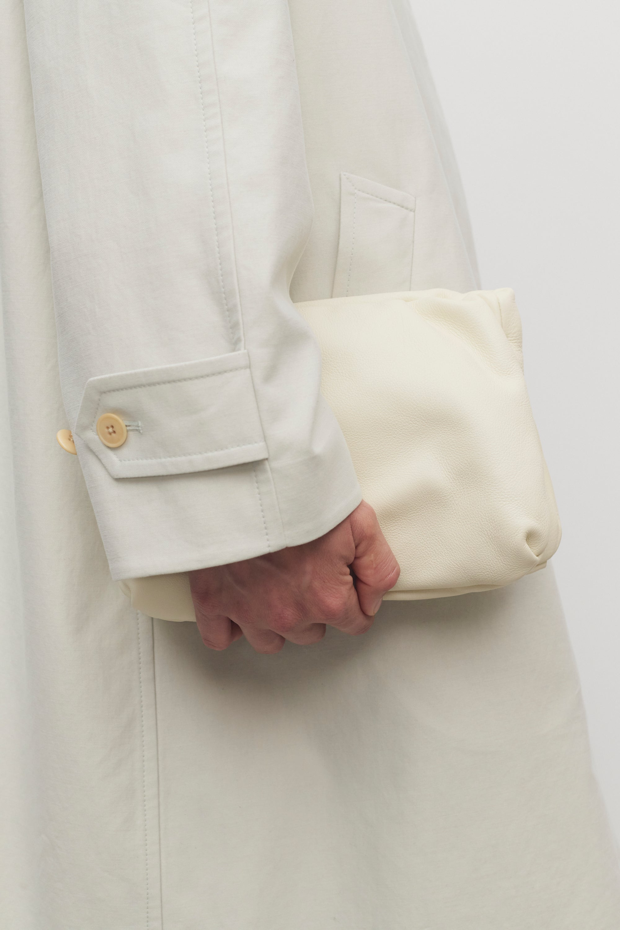 Bourse Clutch Bag in Leather - 5
