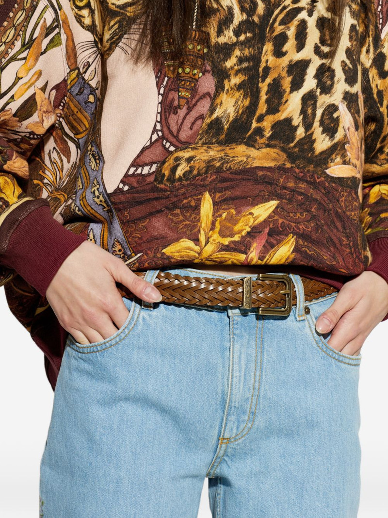 woven leather belt 4