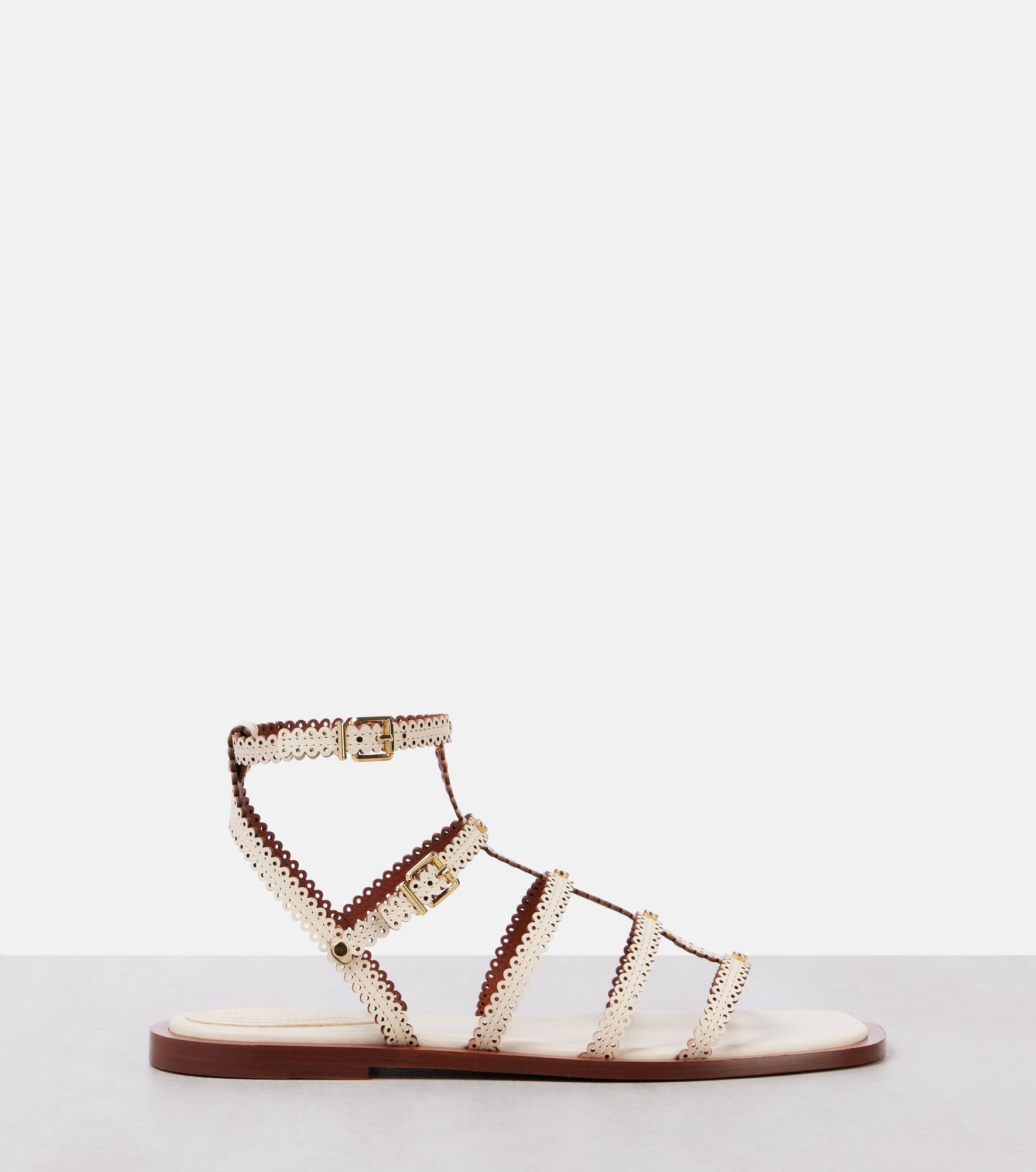 Goldie leather sandals - 4