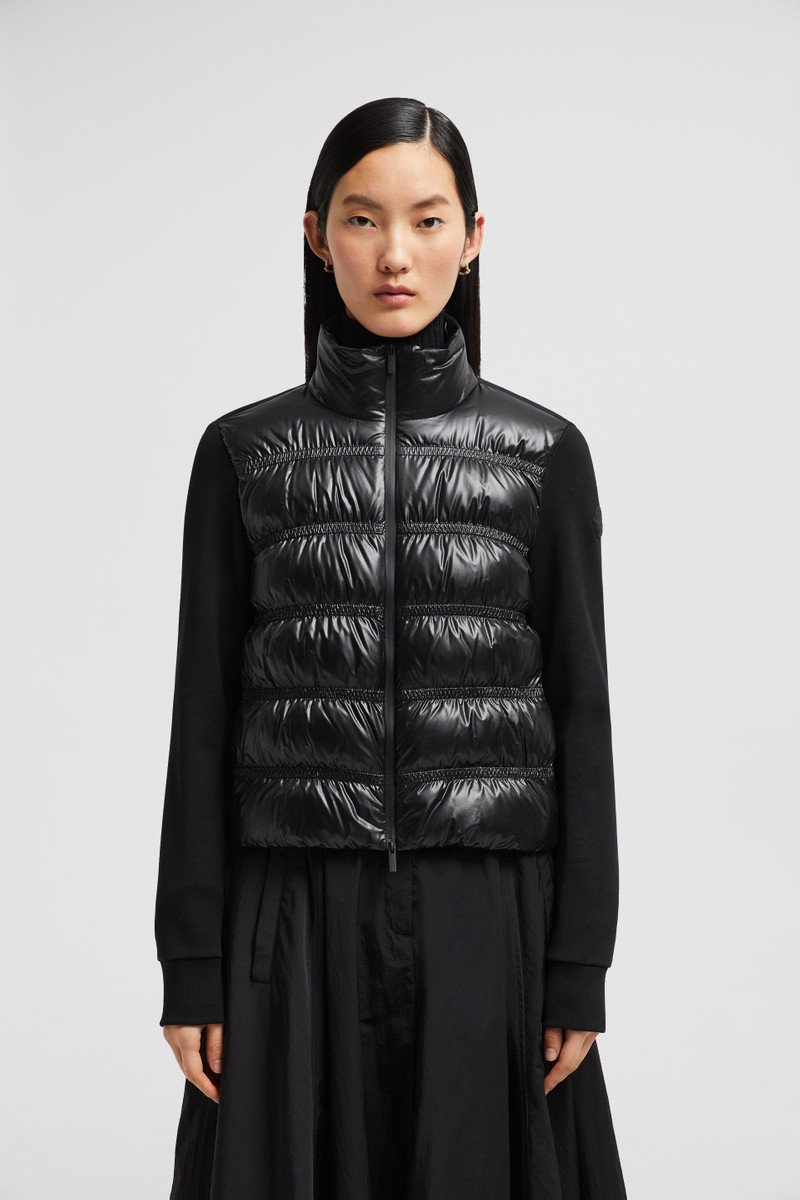 Padded Zip-Up Sweatshirt 3