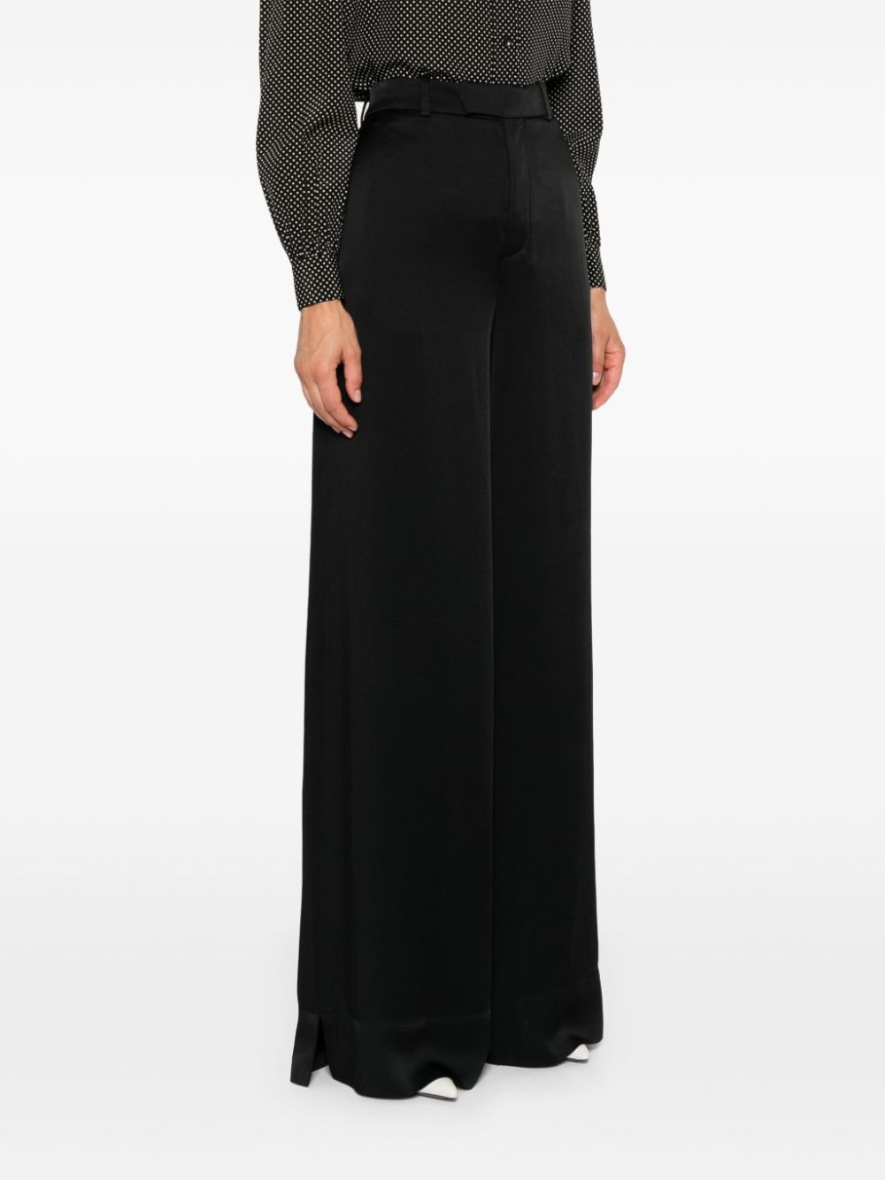 tailored crepe trousers - 3