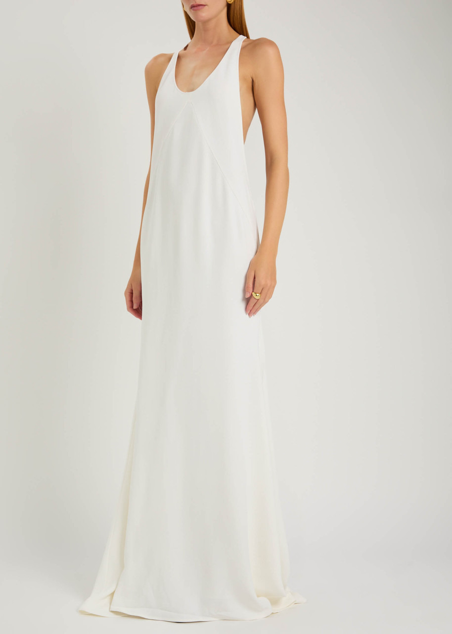 Jacquemus La Marcel Crepe Maxi Dress - 2