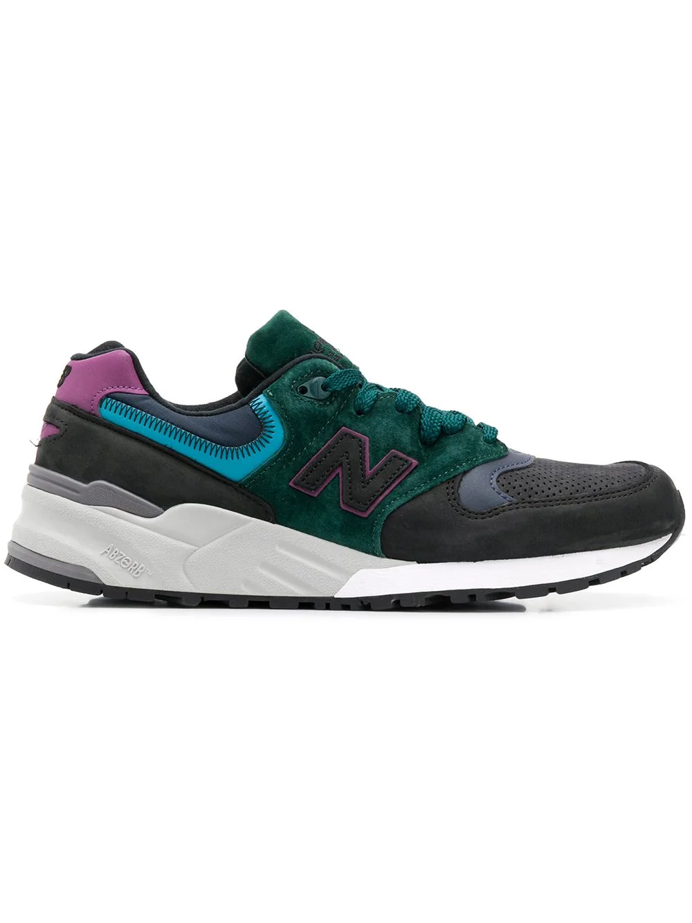 999 colour-block sneakers - 1