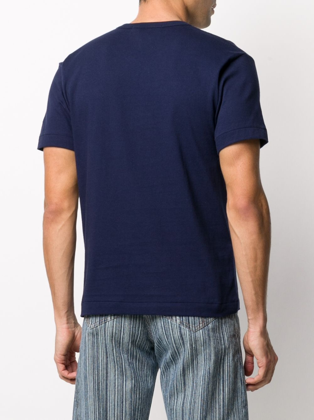 heart patch short sleeve T-shirt - 4