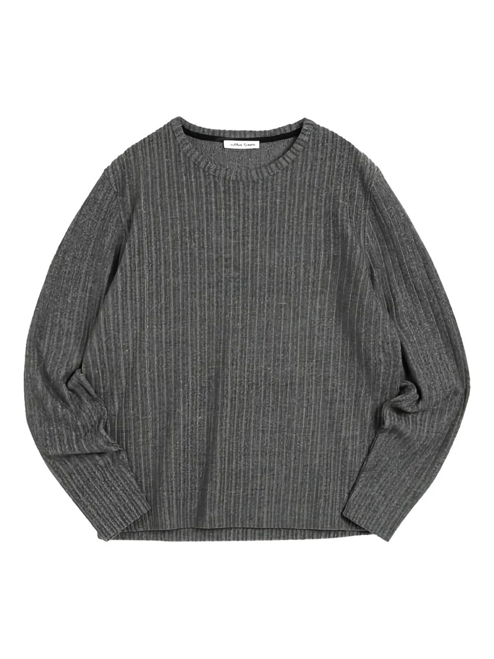 X ribbed sweatshirt - 1