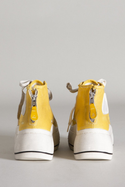 R13 Kurt High Top Sneaker - Gold | R13 Denim Official Site outlook