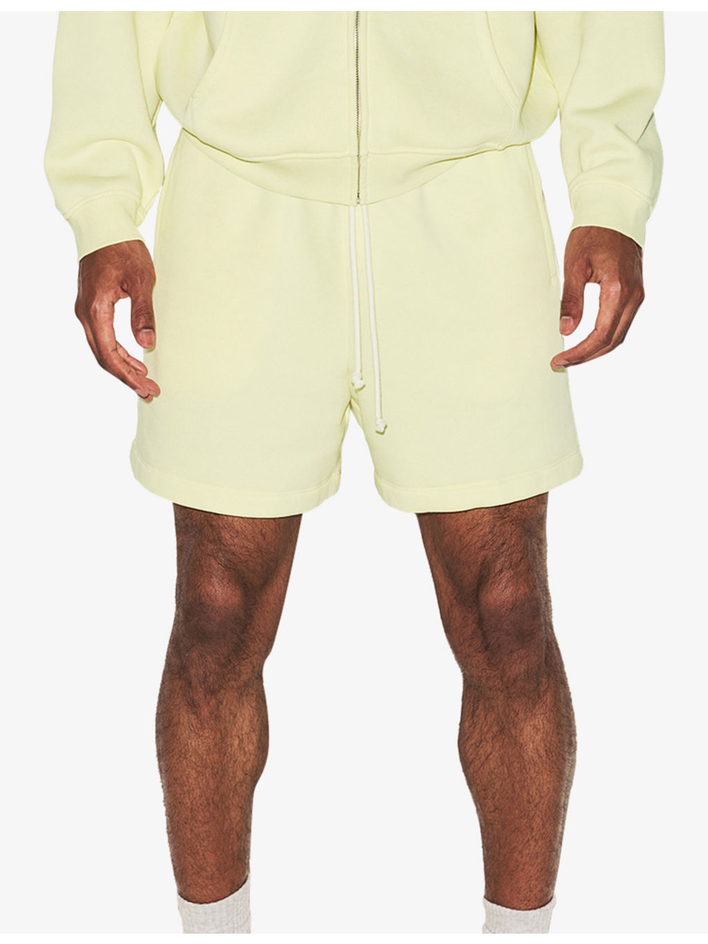 Soft-knit lounge relaxed-fit cotton-blend jersey shorts - 4