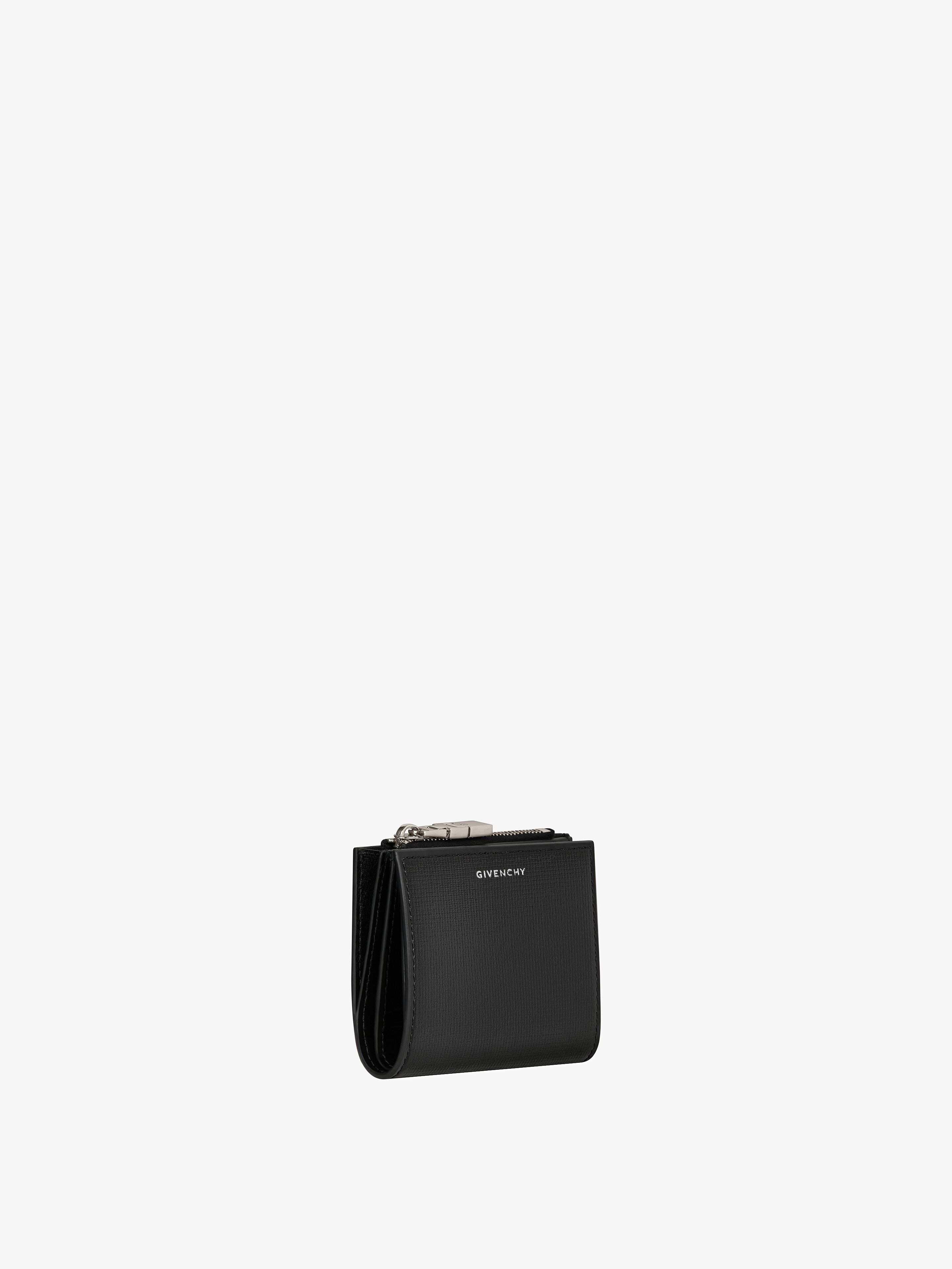 WALLET IN CLASSIC 4G LEATHER - 4