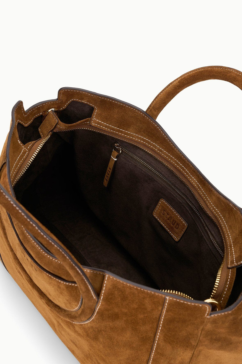 STAUD MAUDE SATCHEL TAN 7